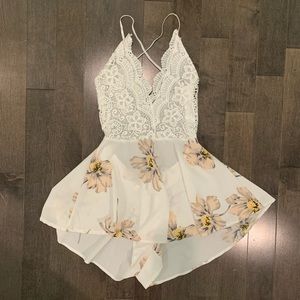 Floral Romper